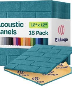 Paneles Acústicos Ekkogo de 18 Unidades - Paneles Premium