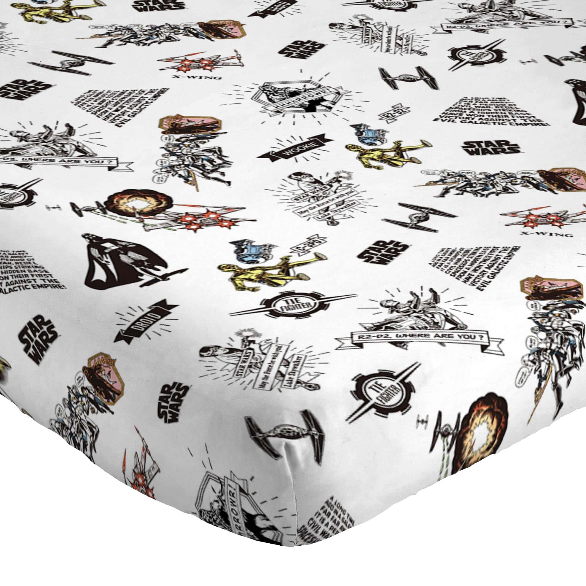 Jay Franco Star Wars Comic Book Juego de Sábanas Tamaño - Imagen 4