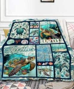 Manta de Tortuga para Niñas Niños Me Gustan Mucho las