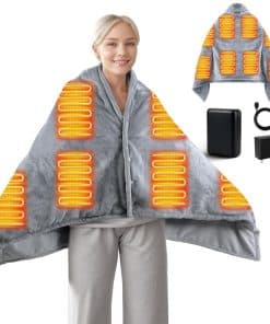 Manta Térmica con Batería Recargable, Manta Térmica