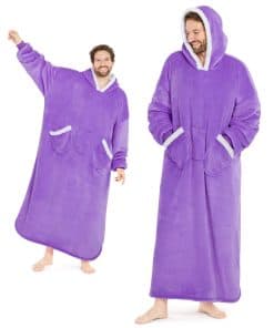 Manta con Capucha L'AGRATY para Adultos: Manta de Felpa de