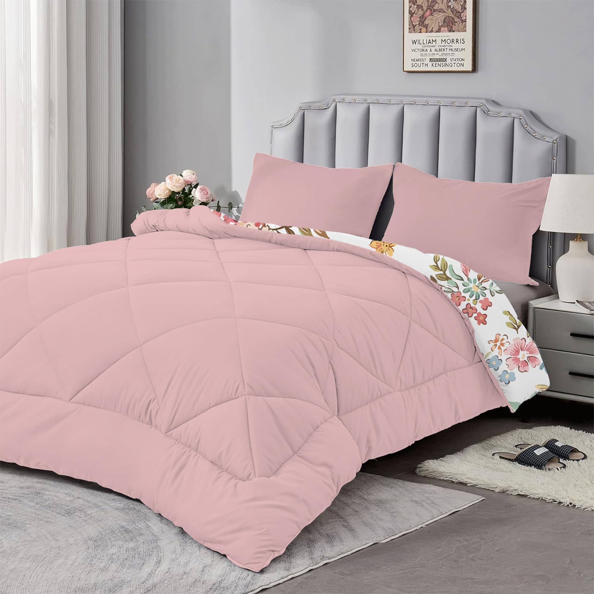 Juego de edredón completo de 3 piezas dyausi, edredón - Imagen 3