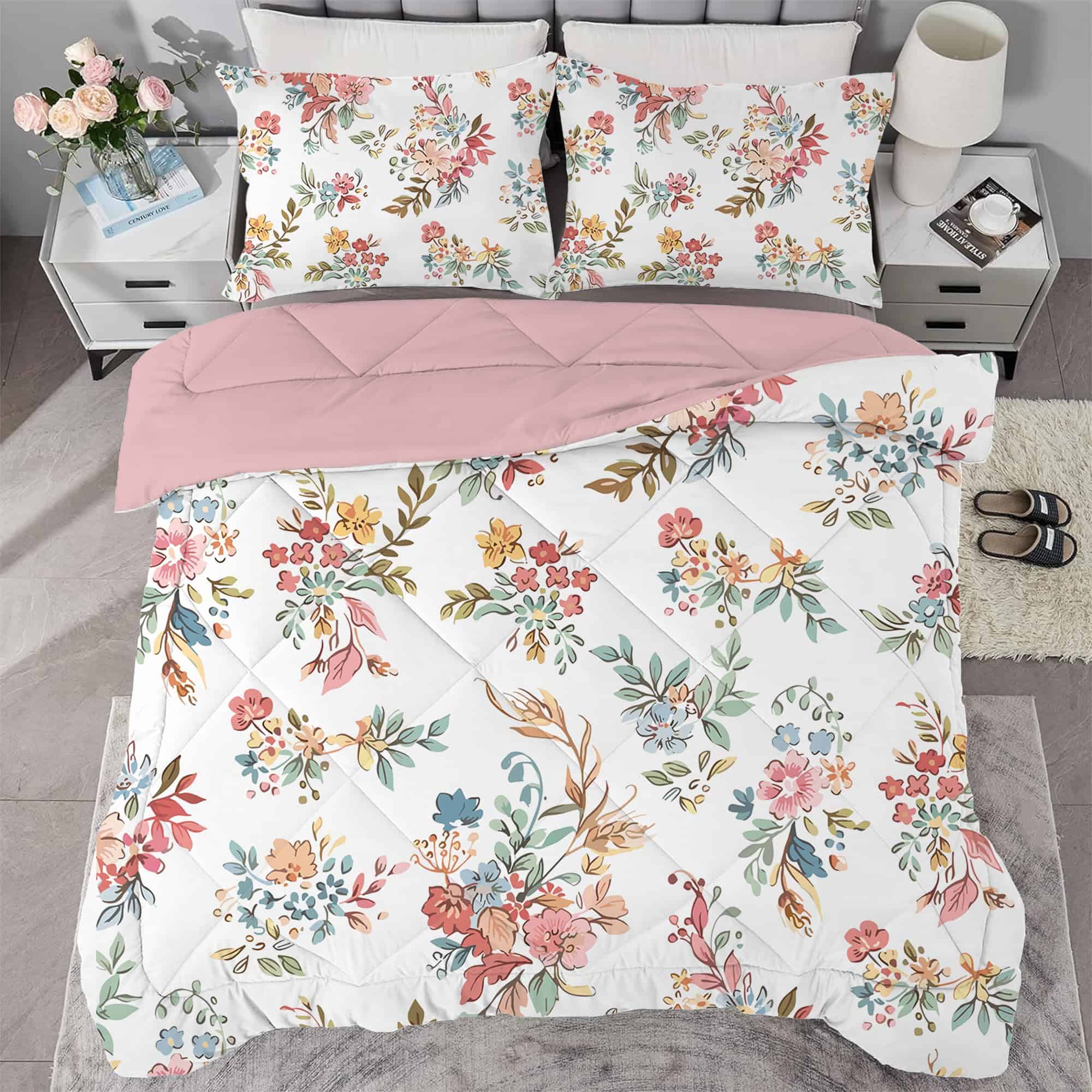 Juego de edredón completo de 3 piezas dyausi, edredón - Imagen 4