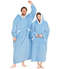 Manta con capucha L'AGRATY de gran tamaño para adultos -