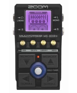 Pedal Modelador de Amplificador y Gabinete Zoom MS-80IR+