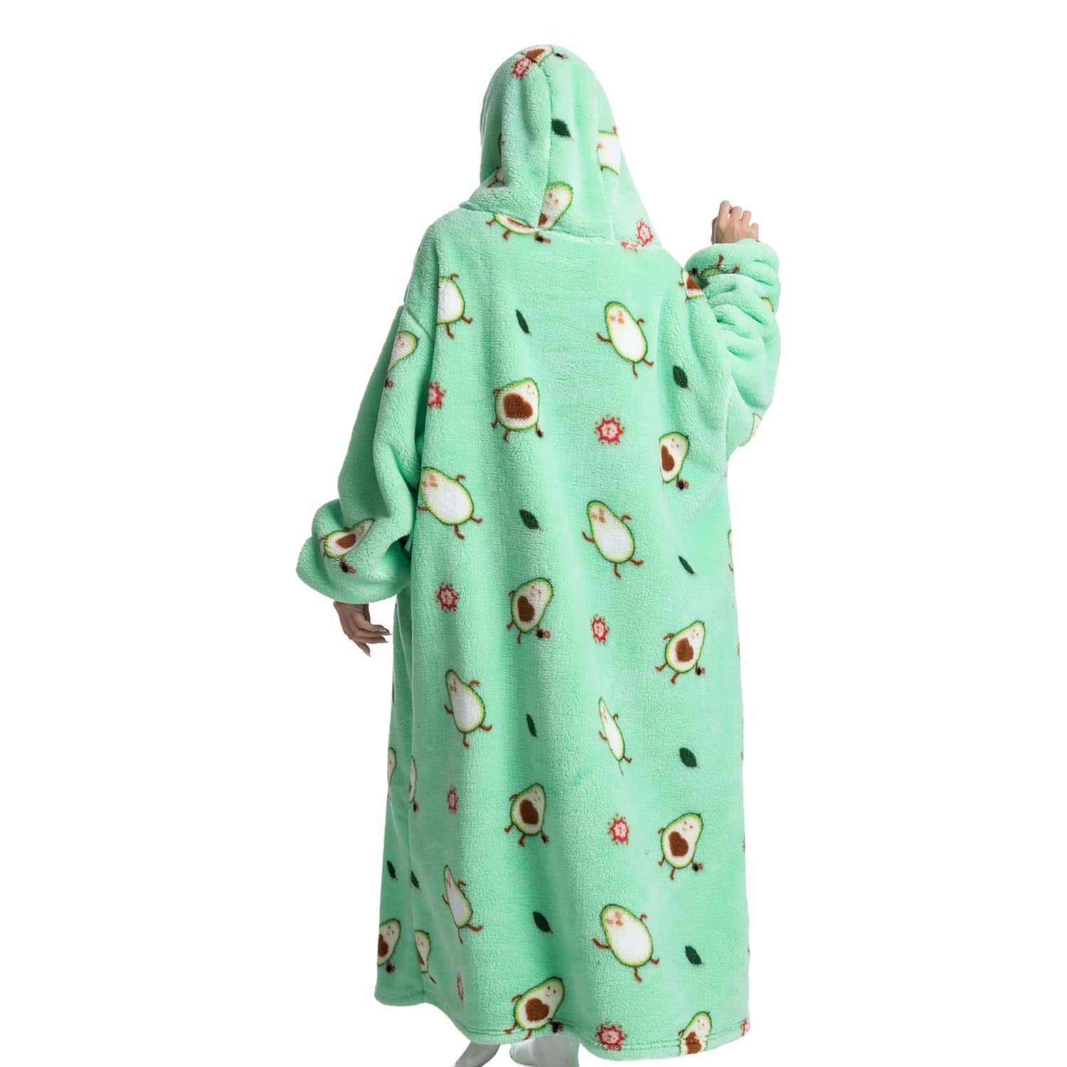 Msrlassn Manta con Capucha para Mujer en Forma de Sudadera - Imagen 5