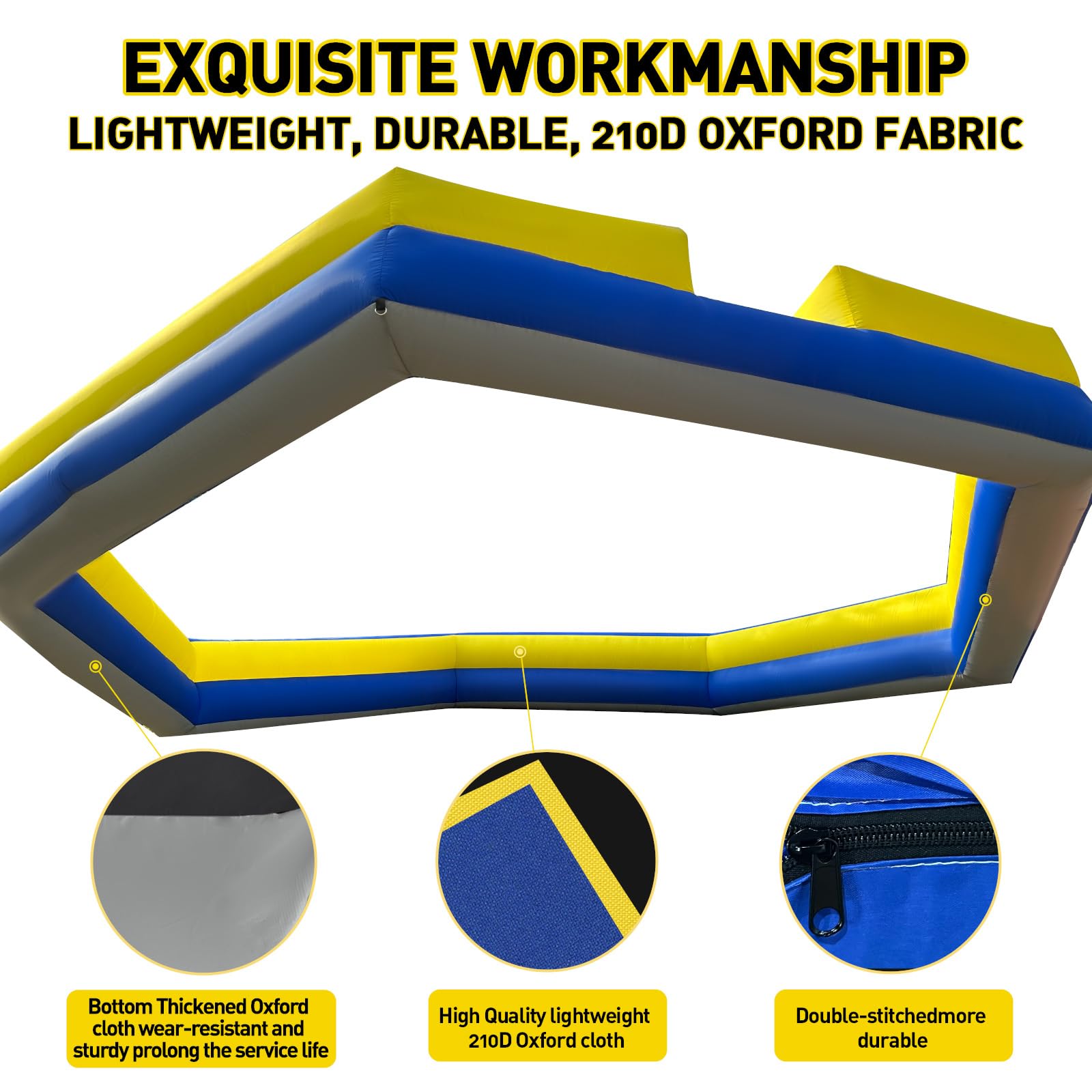 Giant 26Ft Gaga Ball Pit Inflable con Soplador Incorporado, - Imagen 4