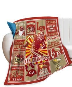 Manta de fútbol Oradabo American Football Team Throw