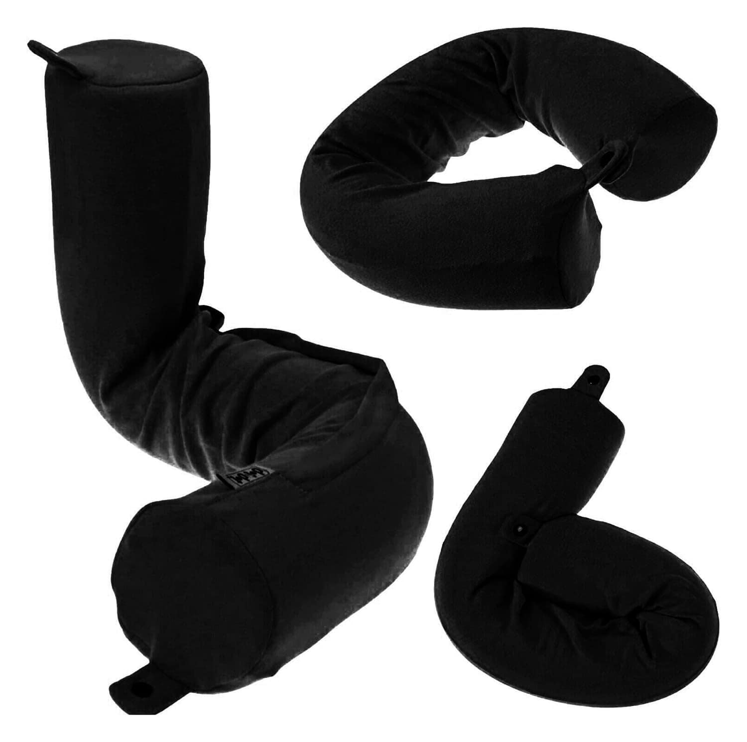 Almohada de Viaje de Espuma Viscoelástica -Ónix