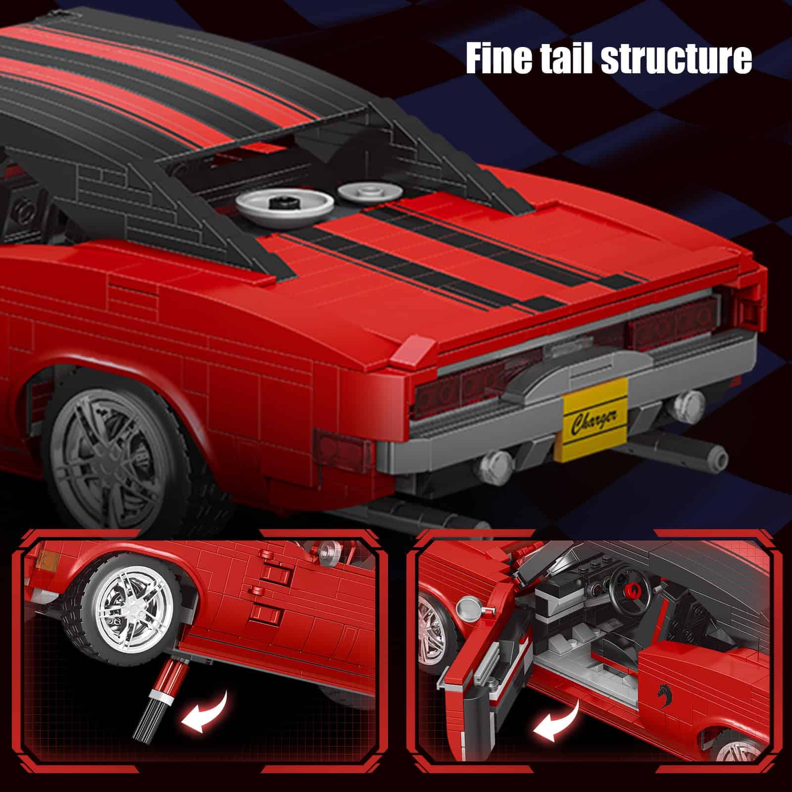 Mould King 10112 Car Model Toys MOC Bricks Coches de - Imagen 5