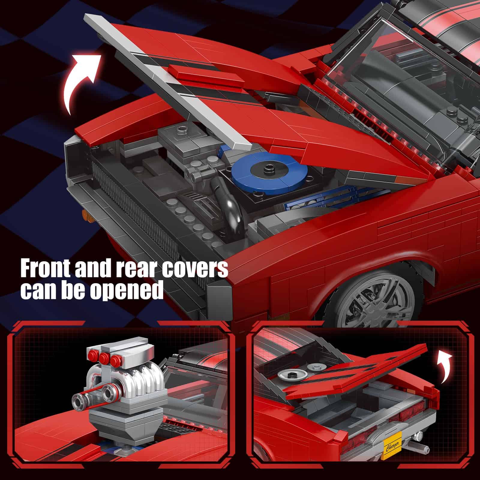 Mould King 10112 Car Model Toys MOC Bricks Coches de - Imagen 4