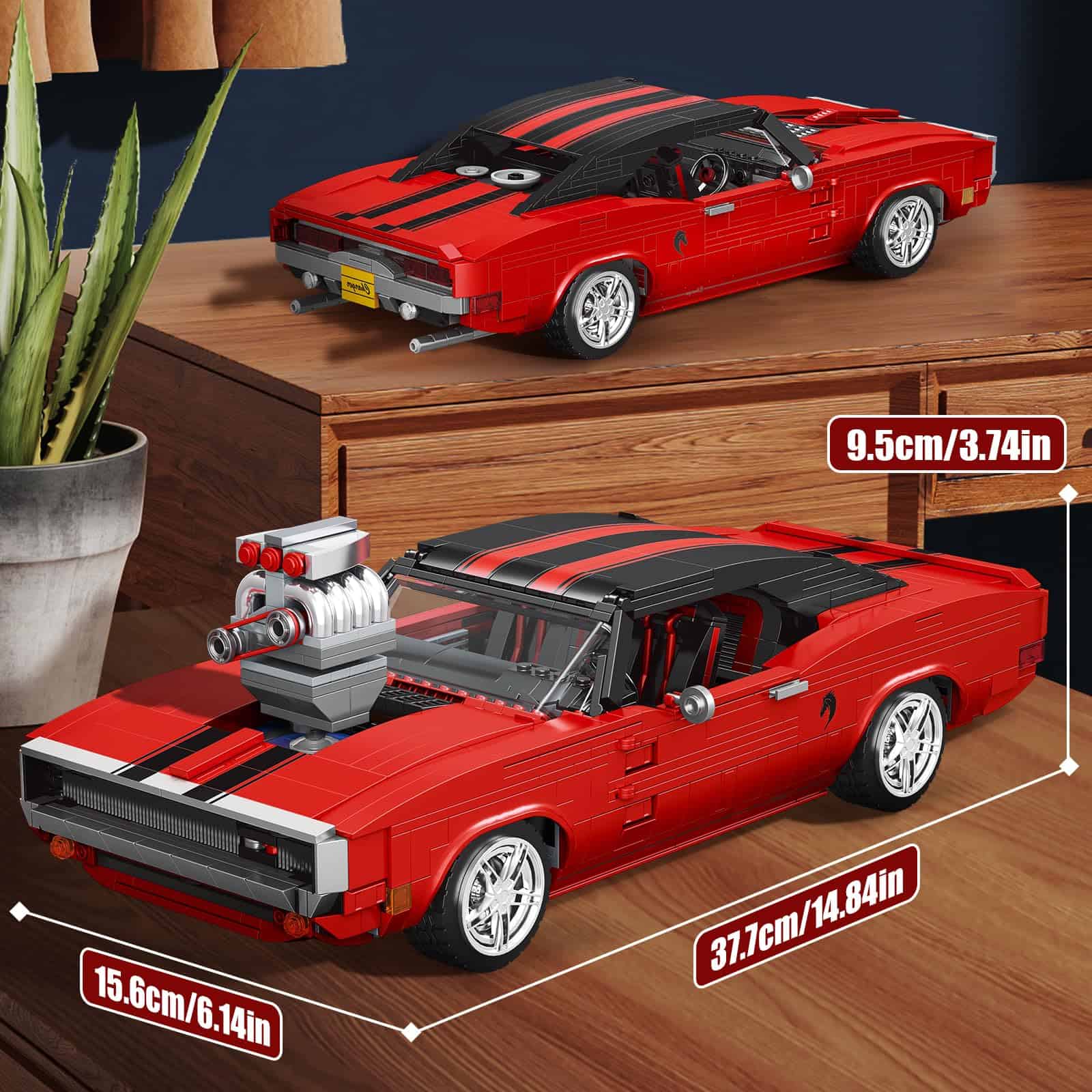 Mould King 10112 Car Model Toys MOC Bricks Coches de - Imagen 6