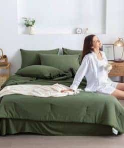 Set de Edredón TWIN XL Súper Suave con Sábanas - 5 Piezas