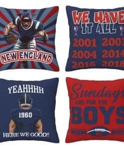 Fundas de Cojín para Almohada de Fútbol Juego de Decoración