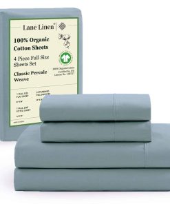 Juego de Sábanas LANE LINEN 100% Algodón Orgánico para Cama