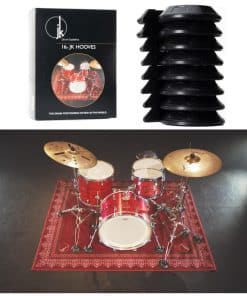 JK DRUMPLATES 16-Pack Drum Hooves | Estabiliza tu batería |