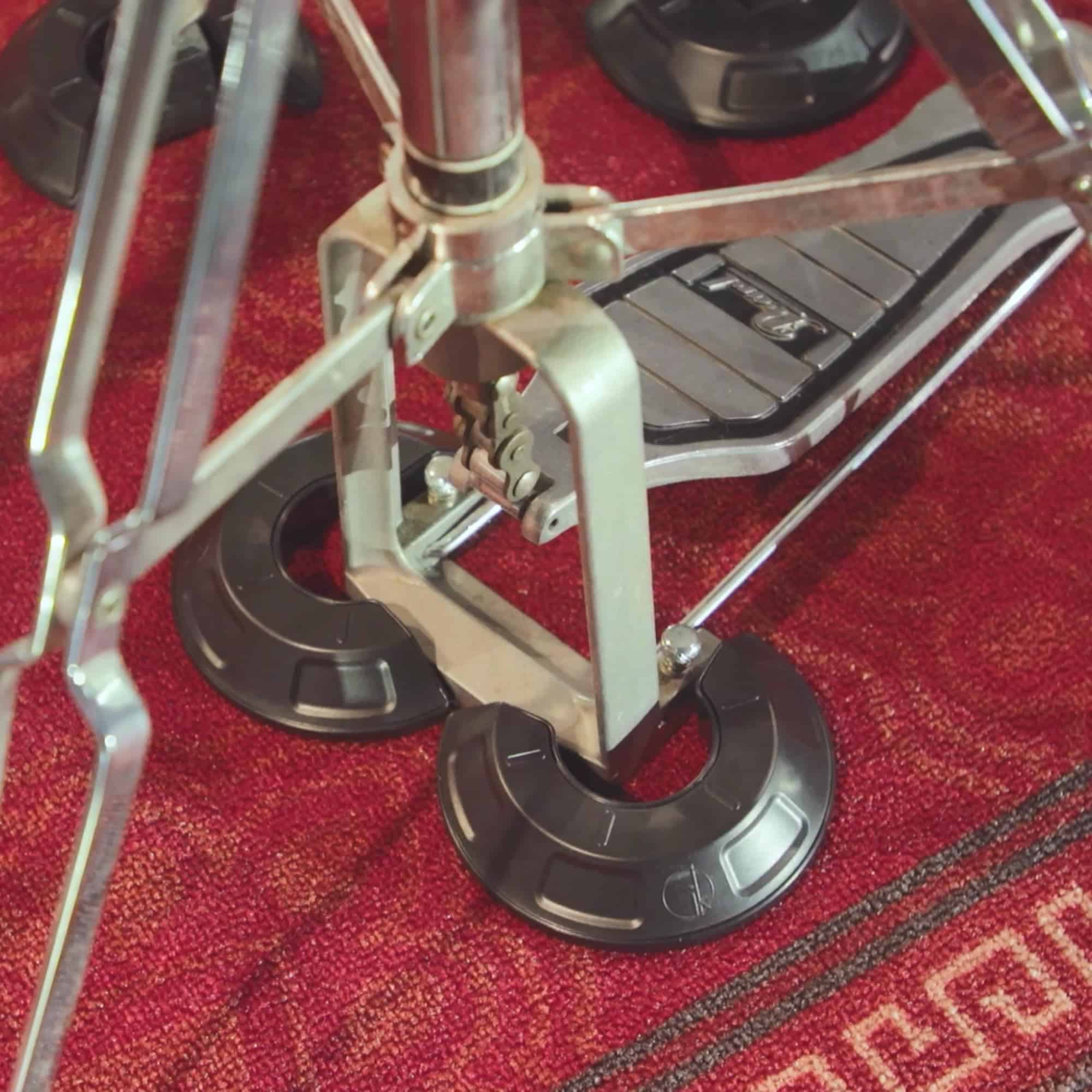 JK DRUMPLATES 16-Pack Drum Hooves | Estabiliza tu batería | - Imagen 8