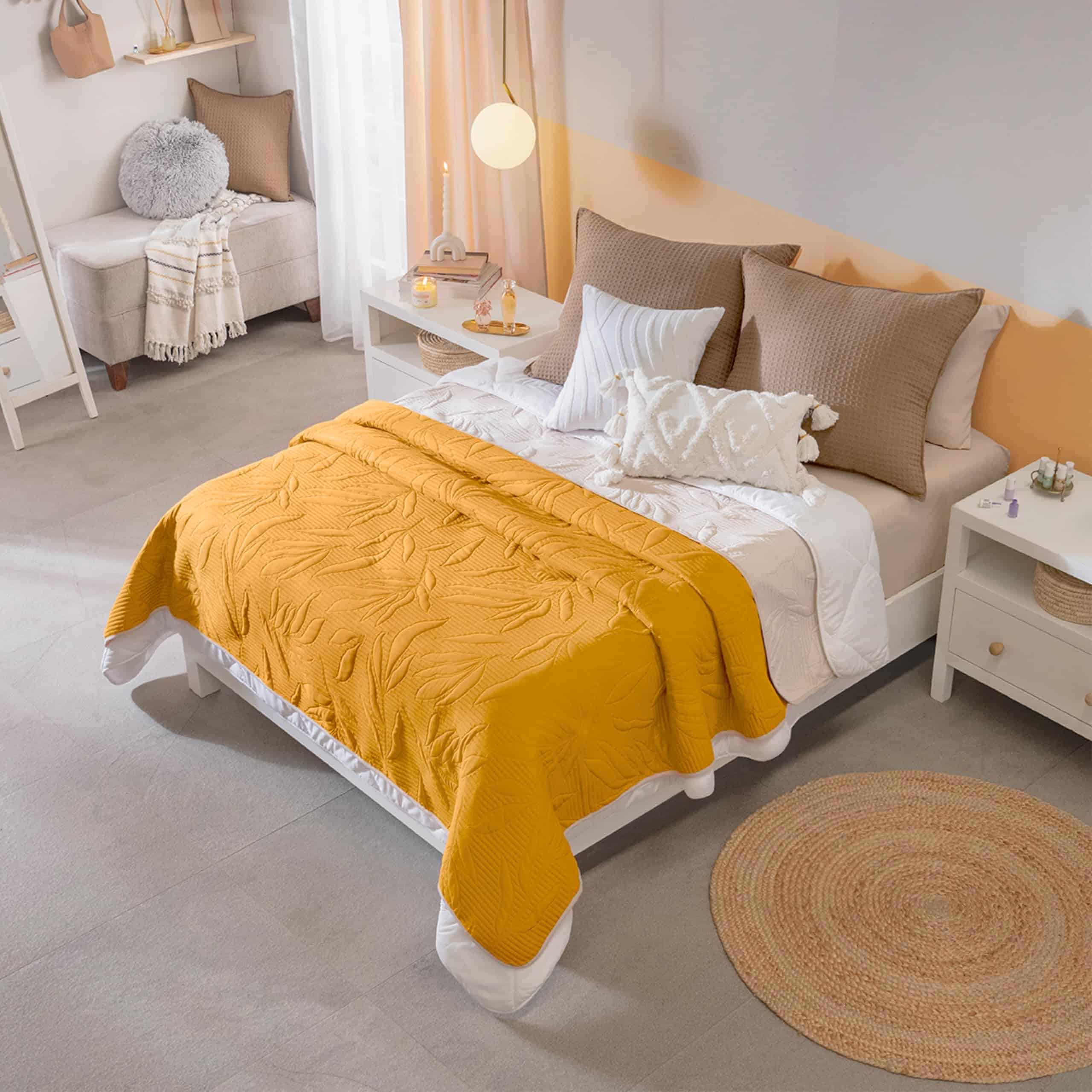 Edredón Ligero Vianney Queen, Novo Marla Tamaño Queen, - Imagen 6