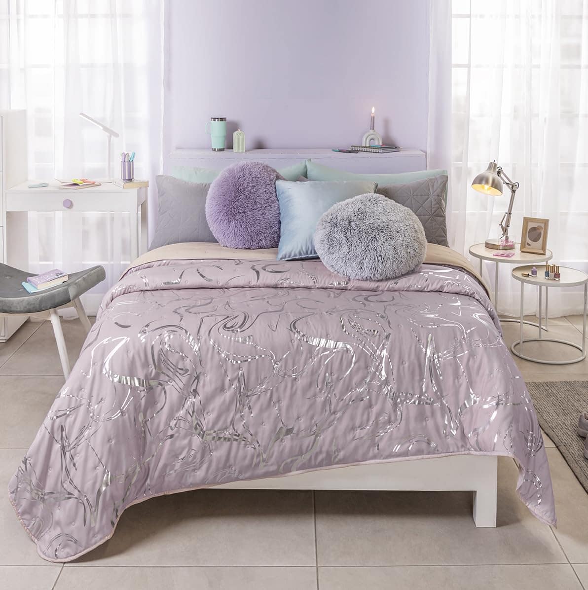 Edredón Queen Vianney, Novo Benevento Juego de Sábanas - Imagen 5