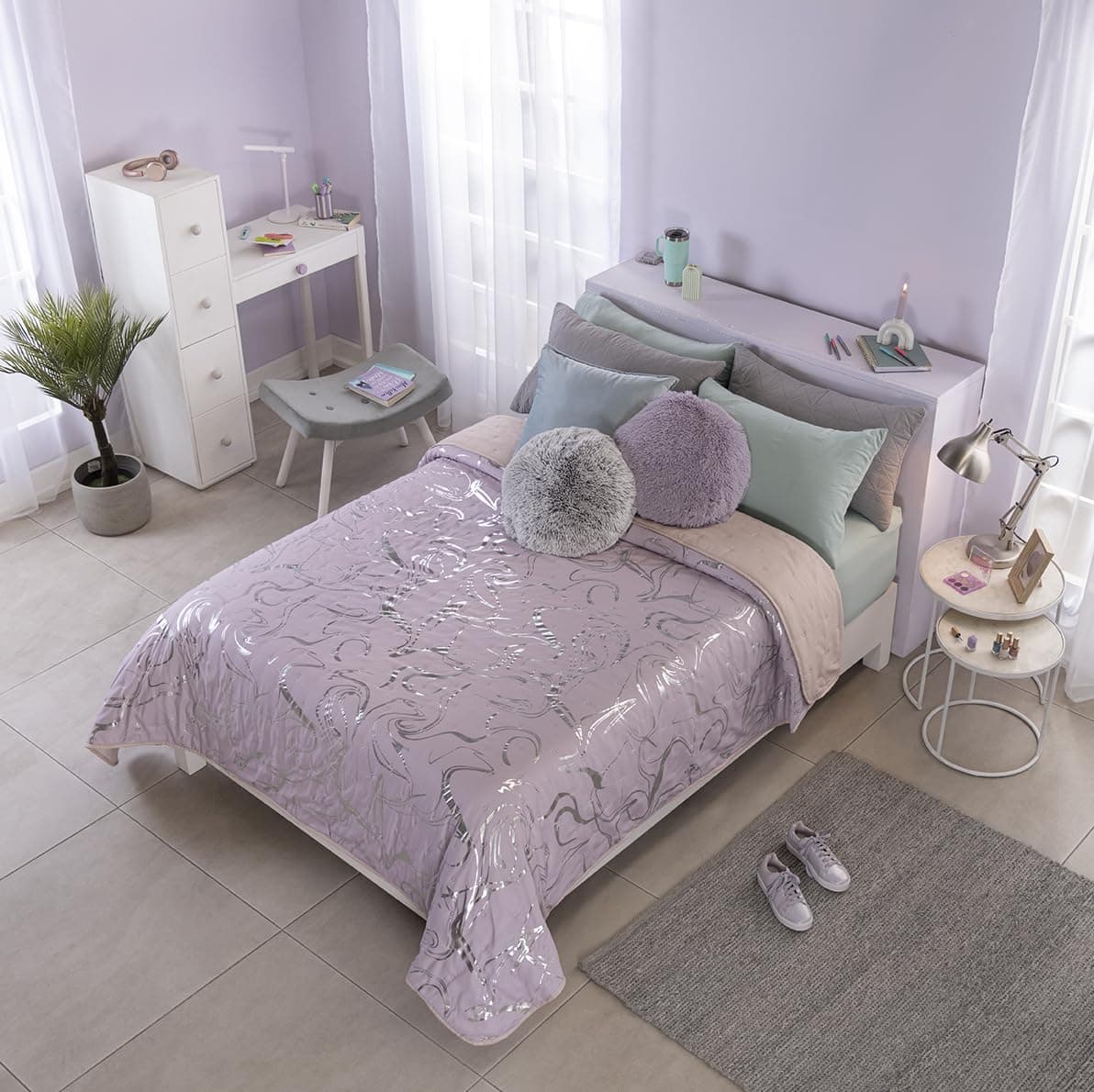 Edredón Queen Vianney, Novo Benevento Juego de Sábanas