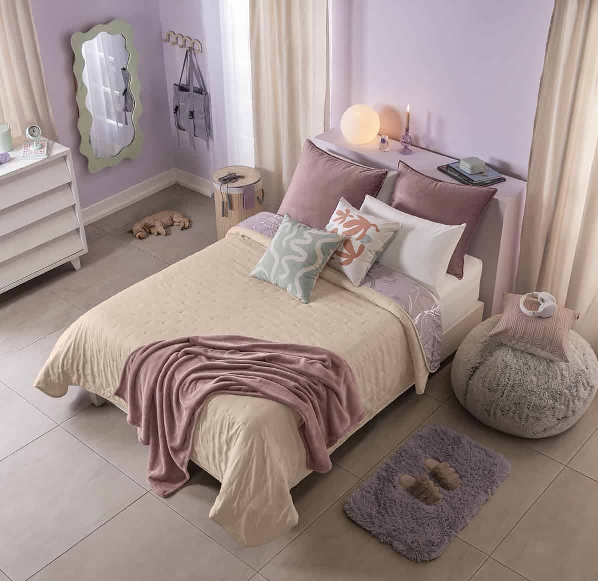 Edredón Queen Vianney, Novo Benevento Juego de Sábanas - Imagen 4