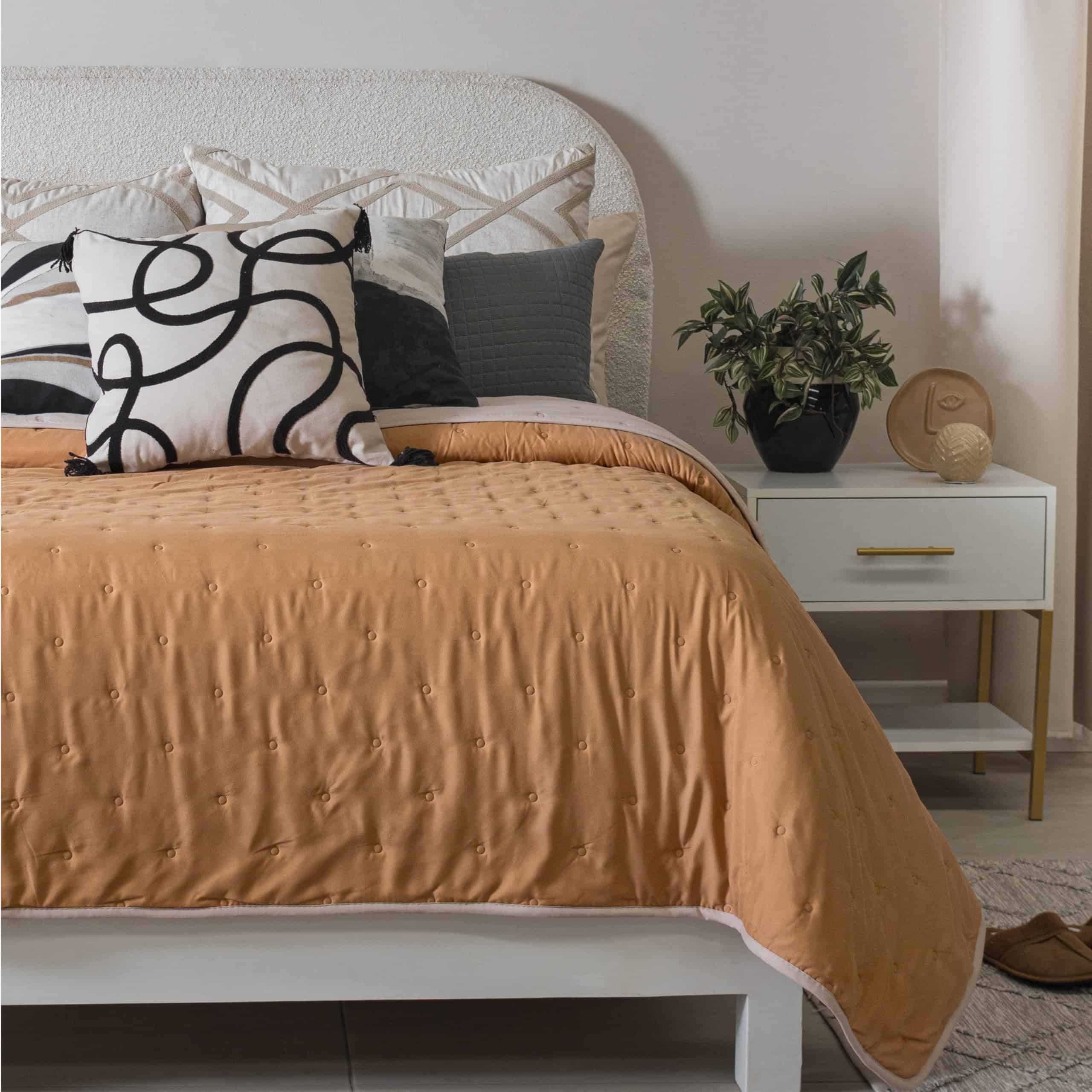 Edredón de Tamaño Queen Vianney, Ropa de Cama Novo