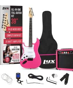 Kit de Guitarra Eléctrica para Zurdos LyxPro de 39 Pulgadas