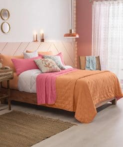 Edredón Queen Vianney, Ropa de Cama Novo Coralia, Colcha