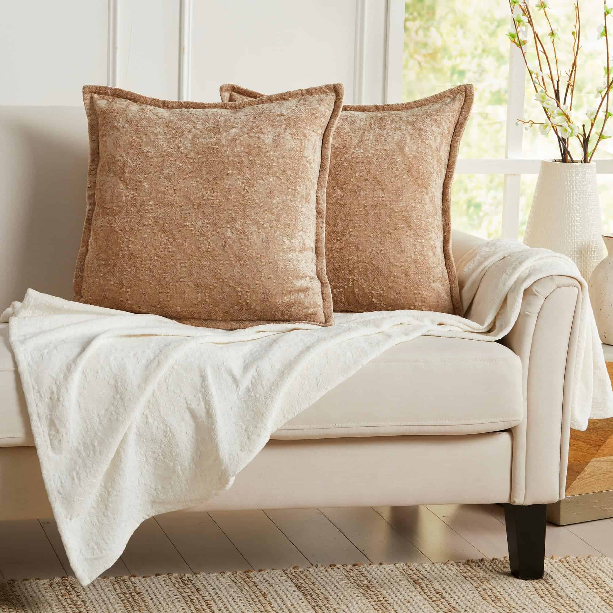 Conjunto de 2 Fundas de Almohada Decorativas Boho 20x20 - Imagen 5