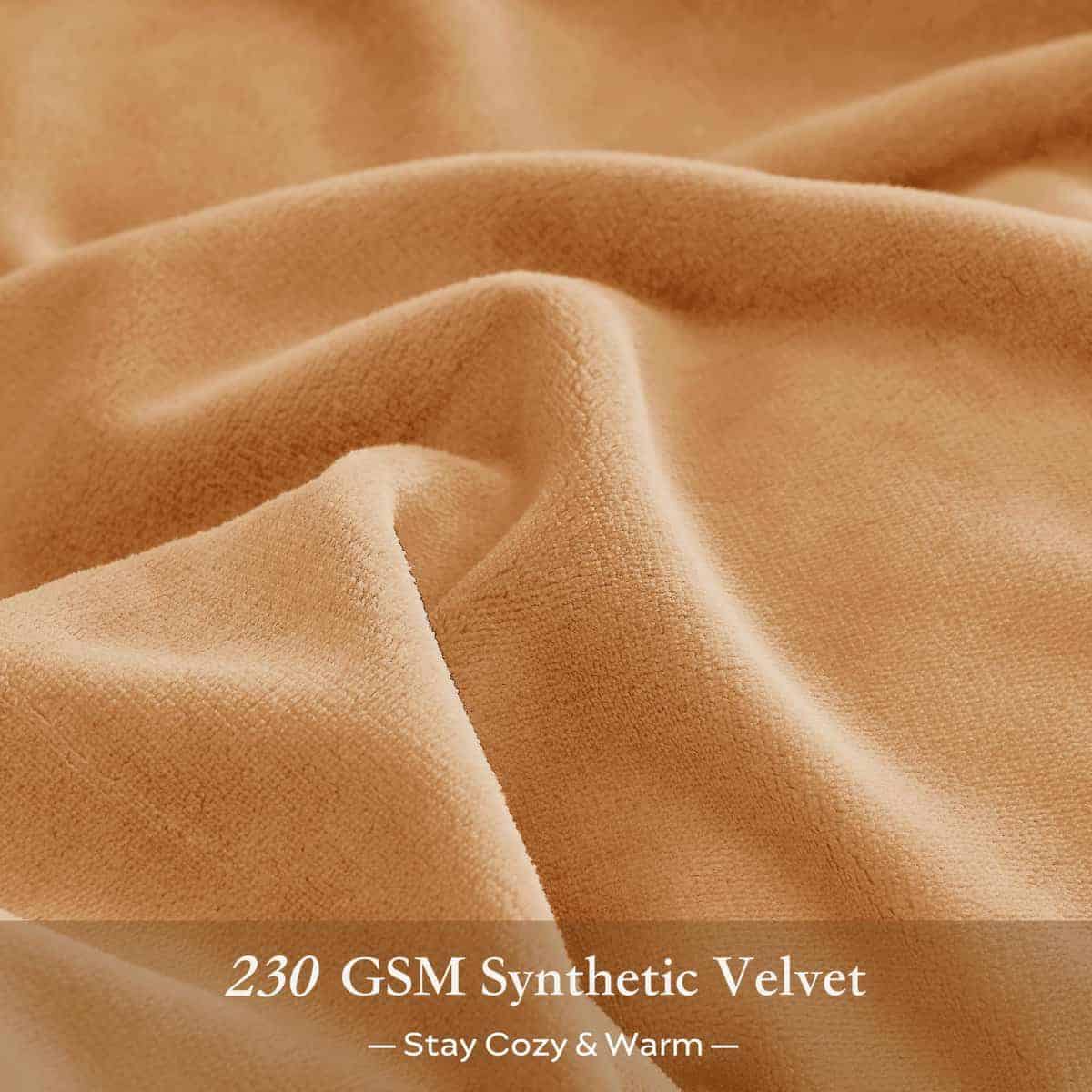 JELLYMONI Funda de Edredón de Terciopelo Tamaño Twin - - Imagen 6