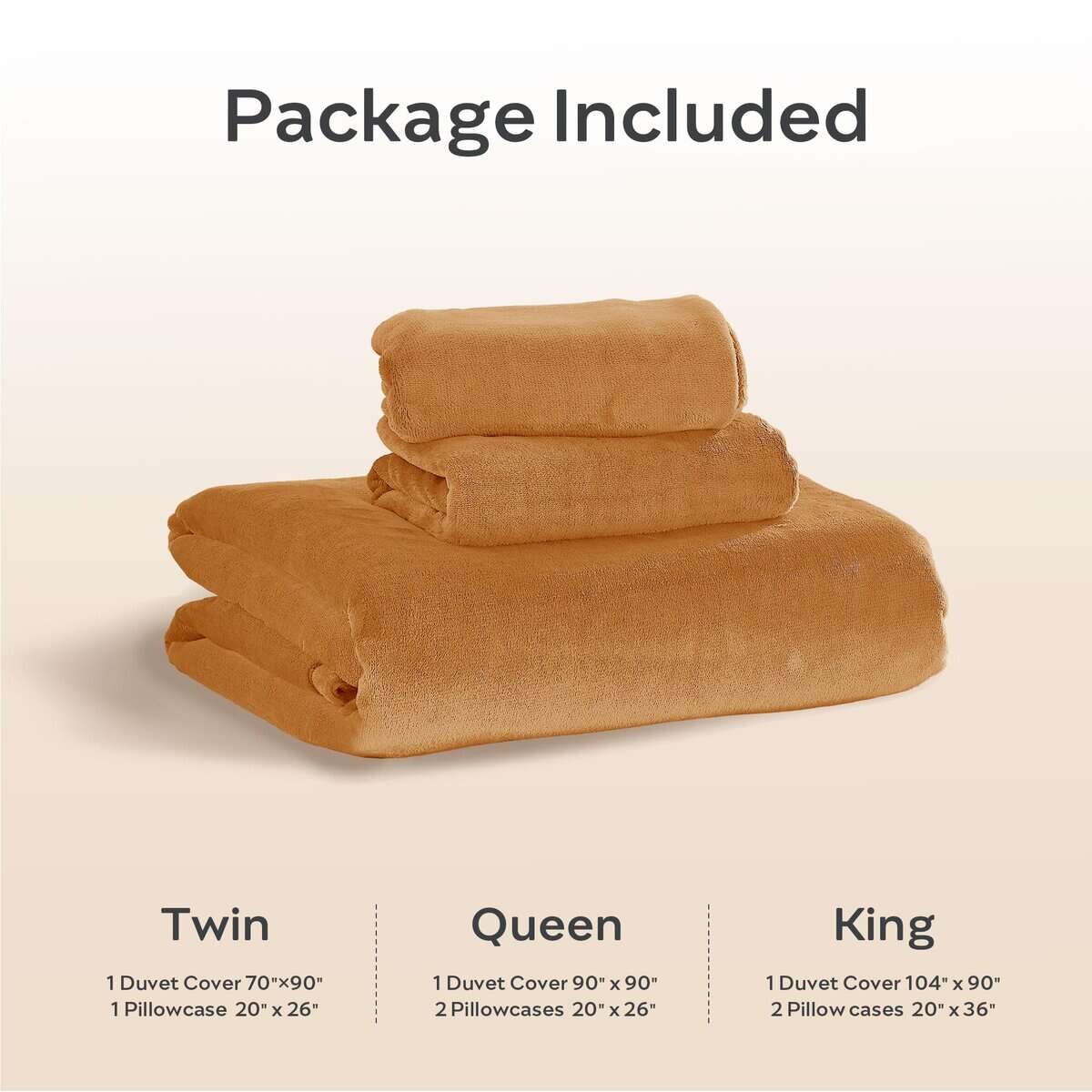 JELLYMONI Funda de Edredón de Terciopelo Tamaño Twin - - Imagen 9