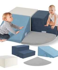 CAPAKIDS Juego de 4 Piezas Grandes de Juguetes de Escalada