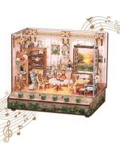 Kit de Casa en Miniatura DIY, Kit de Casa -El Hogar Pastoral