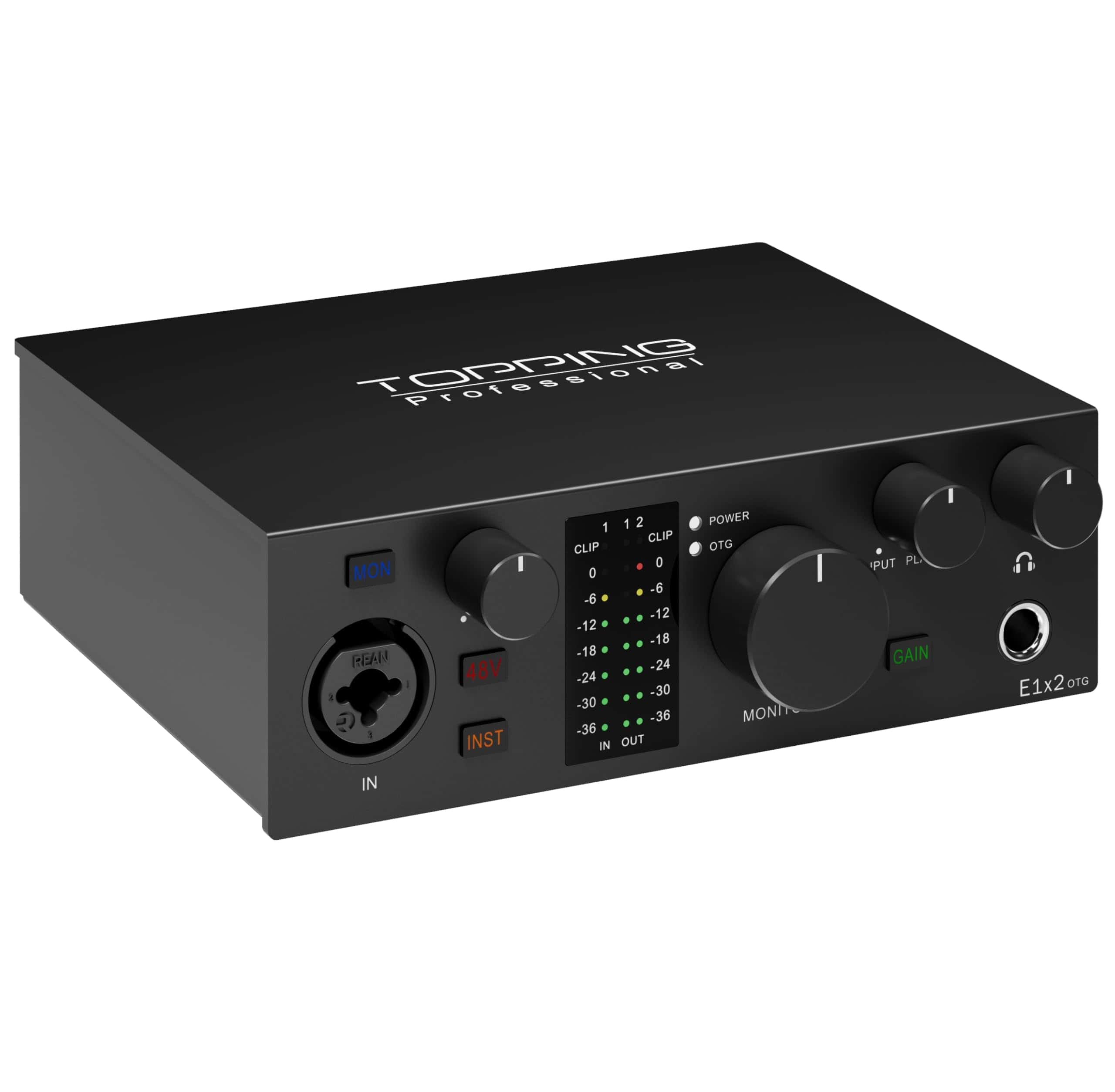 Interfaz de Audio USB TOPPING E1X2 OTG | Preamplificador de - Imagen 3