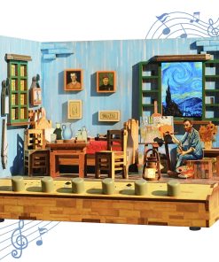 Kit de Casa en Miniatura DIY, Kit de Casa - Vincent)
