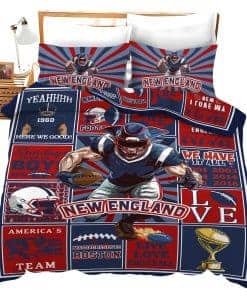 Juego de Edredón Oradabo American Football -a 80"x90"