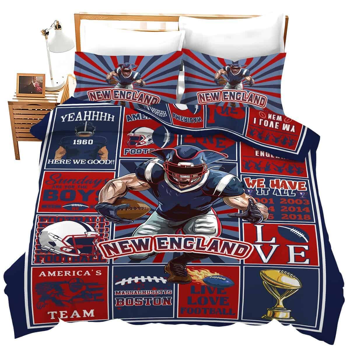 Juego de Edredón Oradabo American Football -a 80"x90"