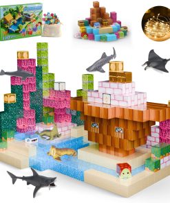 Dulsaera Bloques Magnéticos 110PCS con 6 Juguetes de