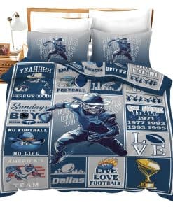 Set de edredón Oradabo decorativo de equipo de fútbol