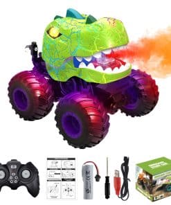 AUGARDEN Juguetes de Dinosaurios para Niños 3-5, Coche