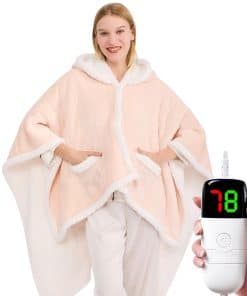 Manta con calefacción portátil - Capa calentadora eléctrica