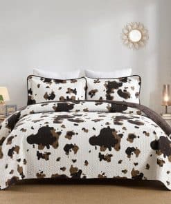 Edredón de Vaca Queen Size 100% Algodón - Juego de Edredón