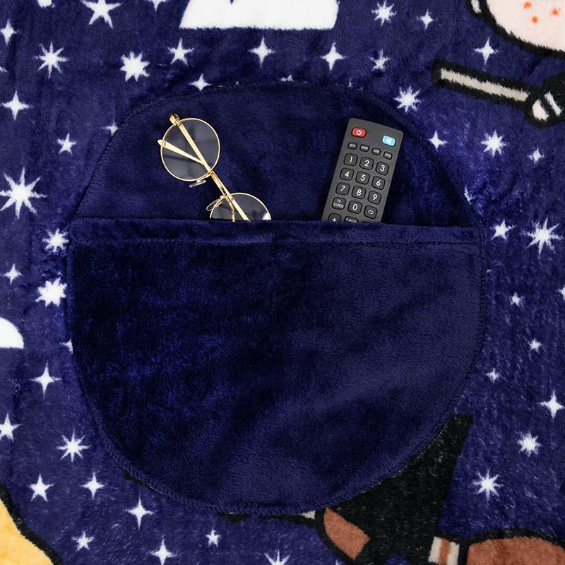 Almohada Manta 2 en 1 de Harry Potter - Manta de Viaje - Imagen 5