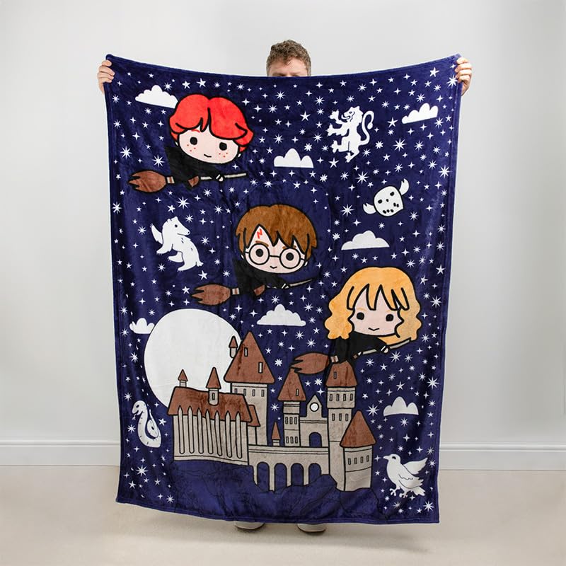 Almohada Manta 2 en 1 de Harry Potter - Manta de Viaje - Imagen 6