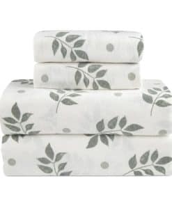 Conjunto de sábanas de franela Lodge & Linen en tamaño