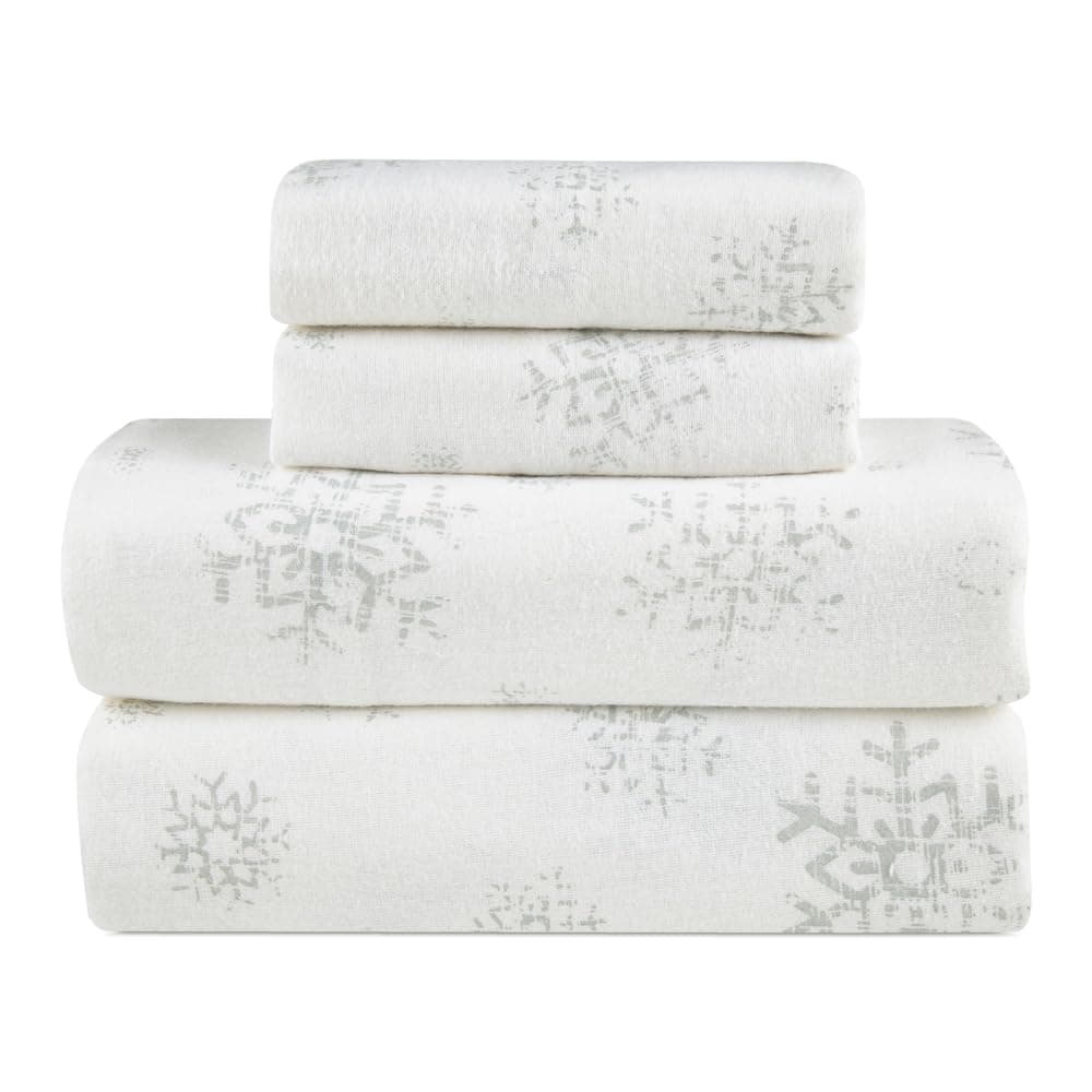 Juego de Sábanas de Franela Lodge & Linen King Size - 100%