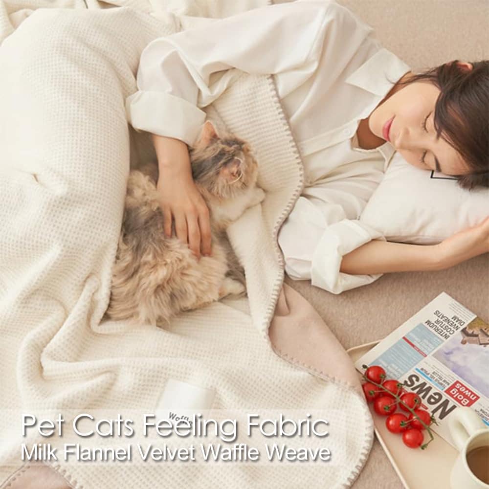 Juego de Edredón de Felpa Sherpa Cálido BOHOPOPM para Cama - Imagen 4