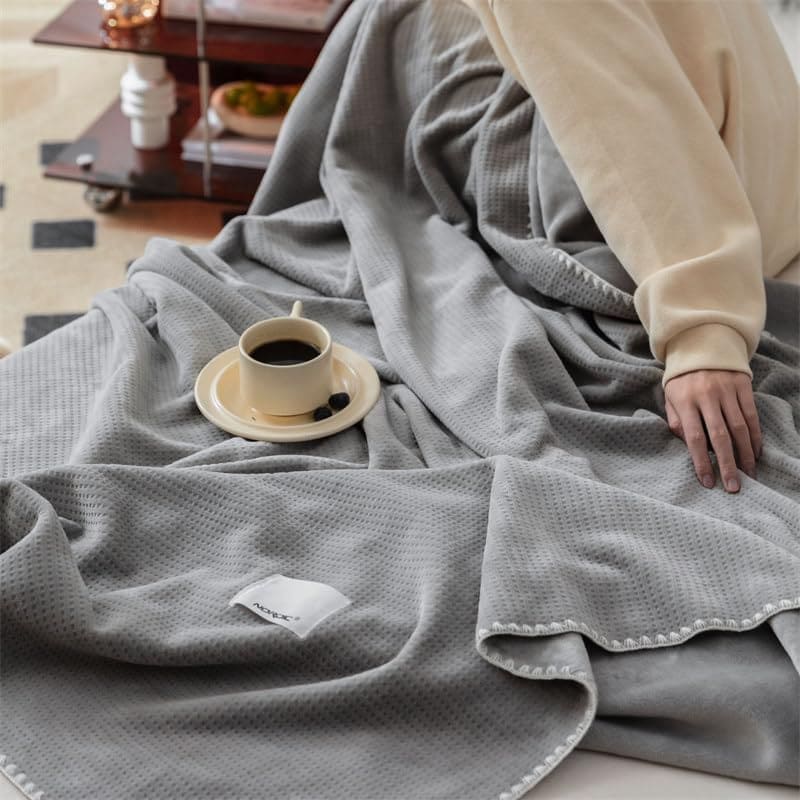 Juego de Edredón de Felpa Sherpa Cálido BOHOPOPM para Cama - Imagen 6