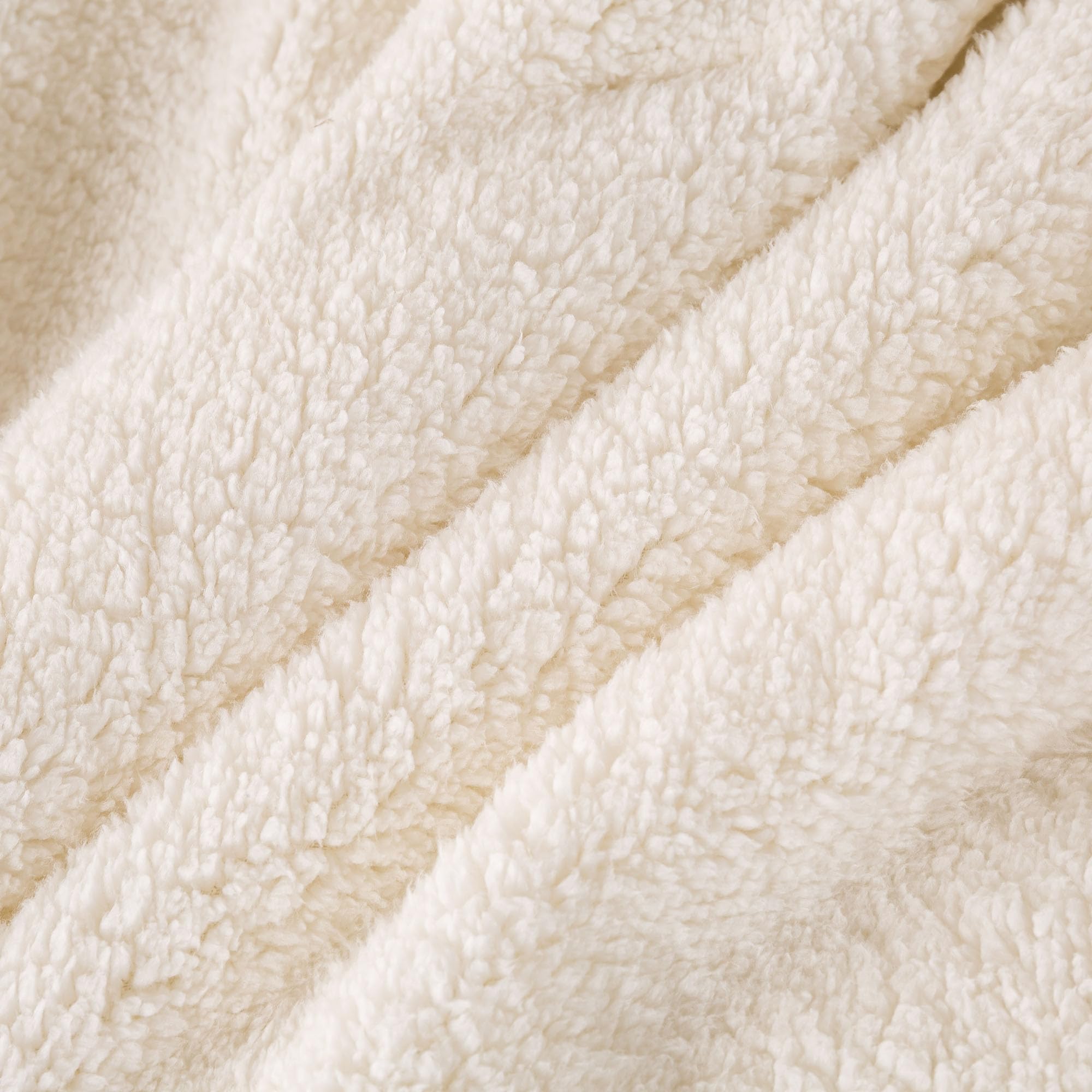 Edredón de Plumas BOHOPOPM Warm Ultra-Soft Sherpa Queen con - Imagen 8