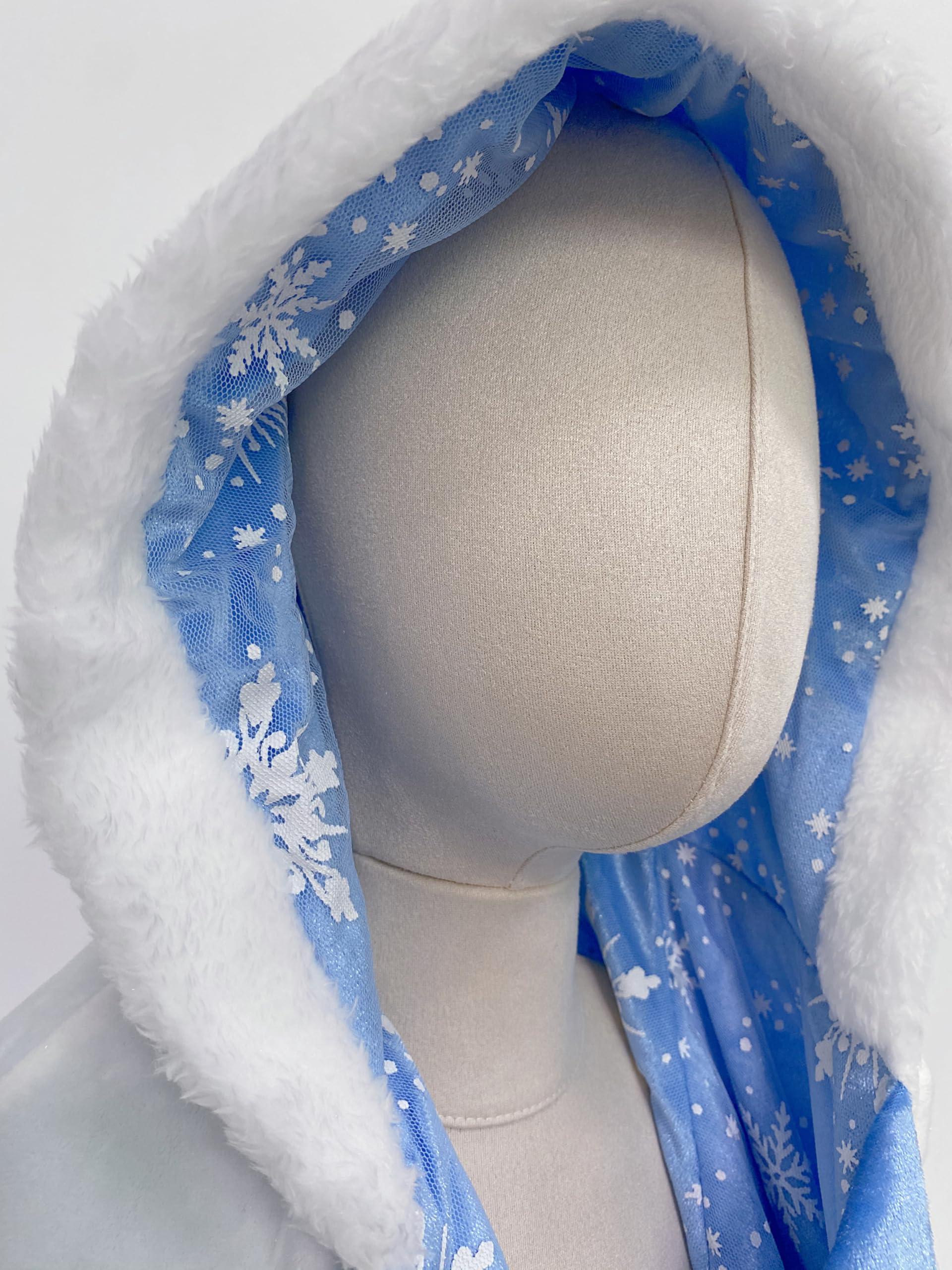 Capa de Princesa para Niñas PURFEEL para Elsa Disfraz con - Imagen 6